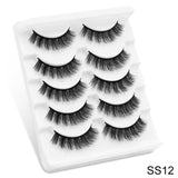 SEXYSHEEP  15-20mm natural 3D false eyelashes